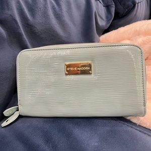 Light Blue Steve Madden Clutch - Lightly Used